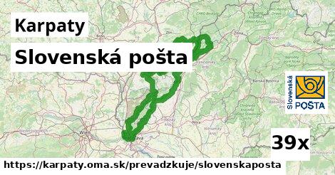 Slovenská pošta, Karpaty