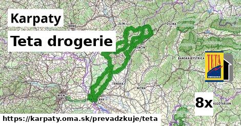 Teta drogerie, Karpaty