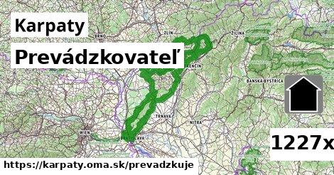 prevádzkovateľ v Karpaty