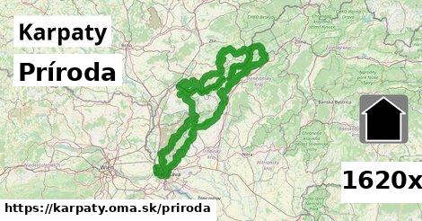 príroda v Karpaty