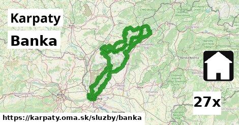 Banka, Karpaty