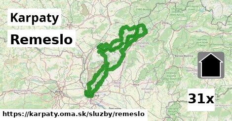 Remeslo, Karpaty