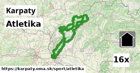 Atletika, Karpaty