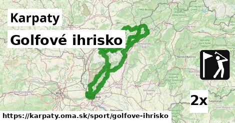 Golfové ihrisko, Karpaty