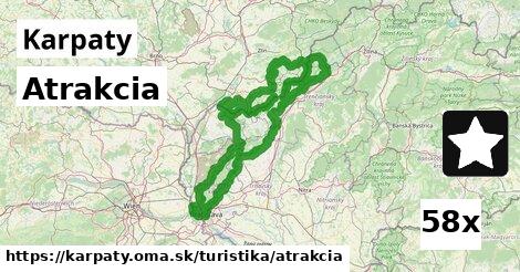 Atrakcia, Karpaty