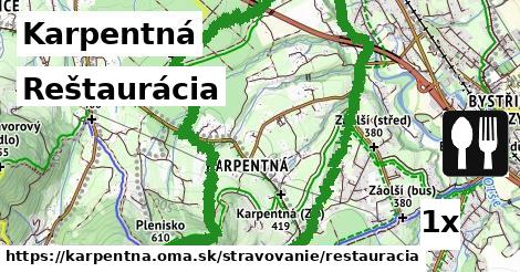 Reštaurácia, Karpentná