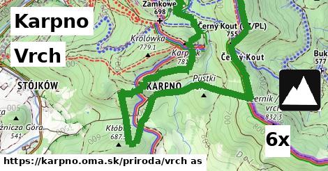 Vrch, Karpno