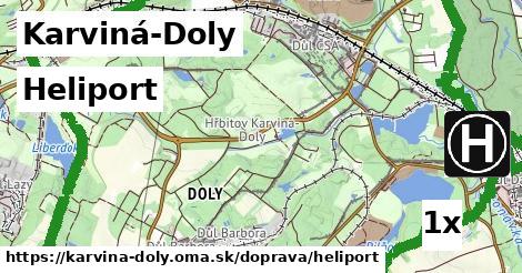 Heliport, Karviná-Doly