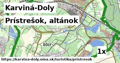 Prístrešok, altánok, Karviná-Doly