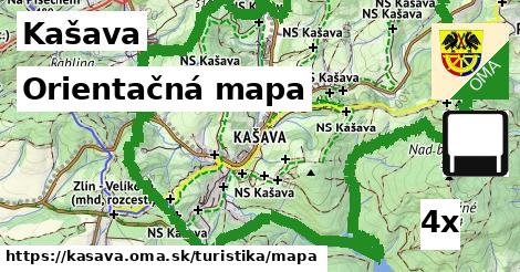 Orientačná mapa, Kašava
