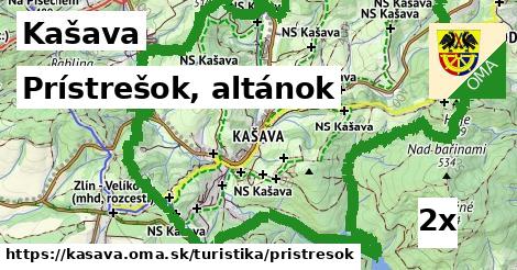 Prístrešok, altánok, Kašava