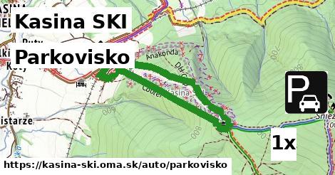 Parkovisko, Kasina SKI