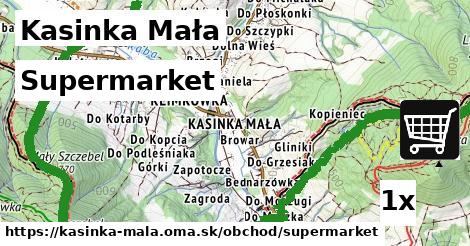 supermarket v Kasinka Mała