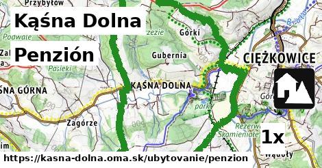 penzión v Kąśna Dolna