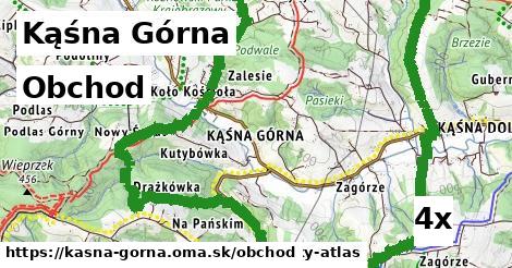 obchod v Kąśna Górna