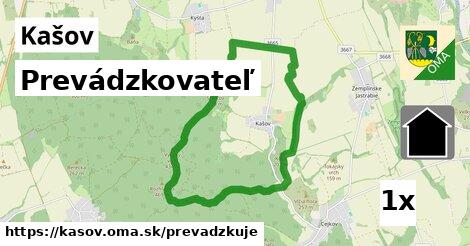 prevádzkovateľ v Kašov