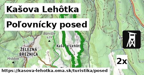 Poľovnícky posed, Kašova Lehôtka