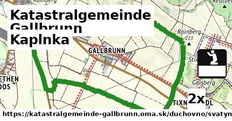 kaplnka v Katastralgemeinde Gallbrunn