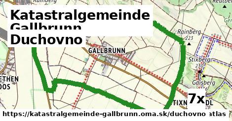duchovno v Katastralgemeinde Gallbrunn