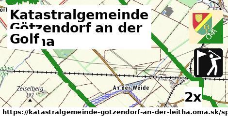 golf v Katastralgemeinde Götzendorf an der Leitha