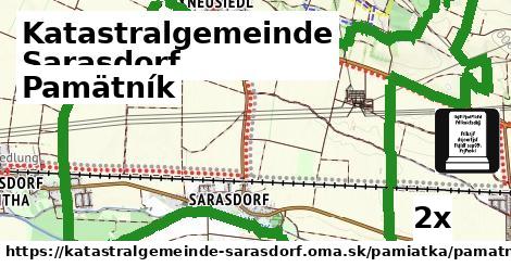 pamätník v Katastralgemeinde Sarasdorf