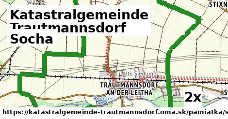 socha v Katastralgemeinde Trautmannsdorf