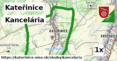 Kancelária, Kateřinice