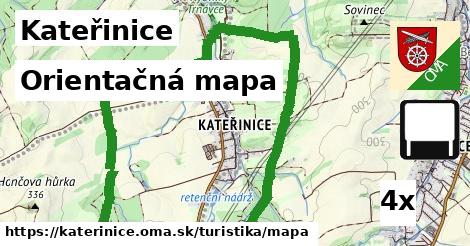 Orientačná mapa, Kateřinice