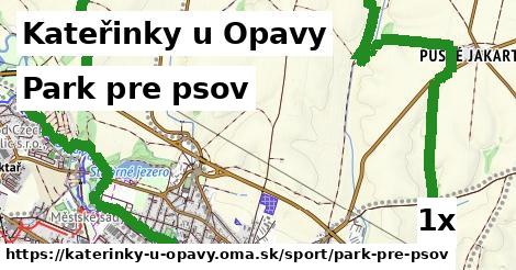 Park pre psov, Kateřinky u Opavy