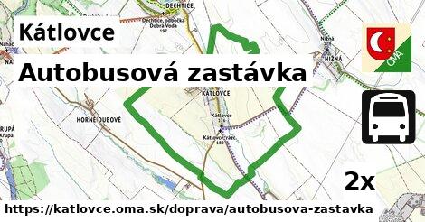 Autobusová zastávka, Kátlovce