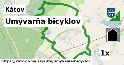 umývarňa bicyklov v Kátov