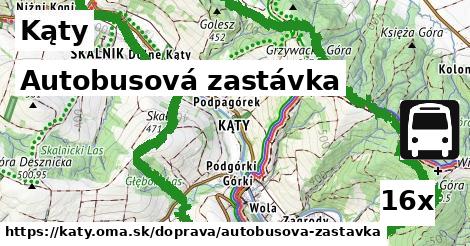 autobusová zastávka v Kąty