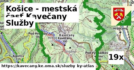 služby v Košice - mestská časť Kavečany