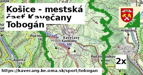 tobogán v Košice - mestská časť Kavečany