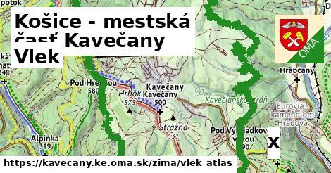 Vlek, Košice - mestská časť Kavečany