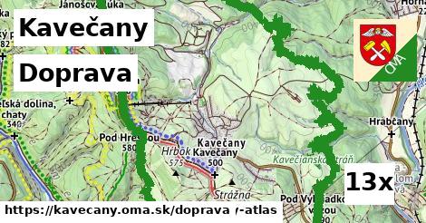 doprava v Kavečany