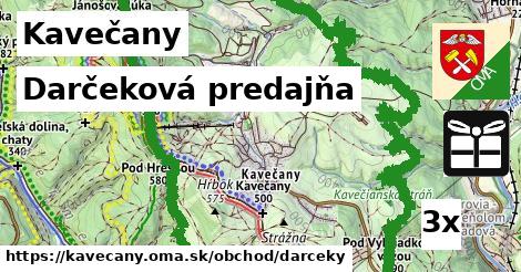 Darčeková predajňa, Kavečany