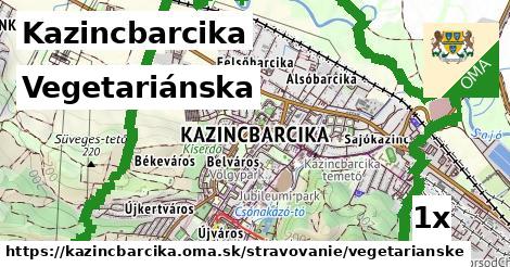Vegetariánska, Kazincbarcika