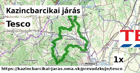 Tesco, Kazincbarcikai járás