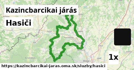 Hasiči, Kazincbarcikai járás