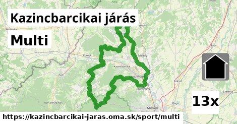 Multi, Kazincbarcikai járás