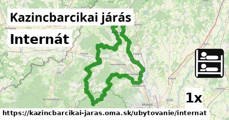 Internát, Kazincbarcikai járás