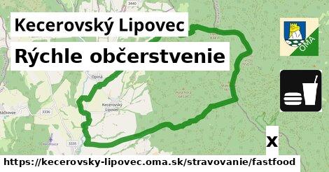 Všetky body v Kecerovský Lipovec