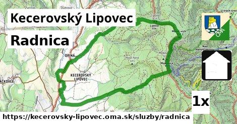 Radnica, Kecerovský Lipovec