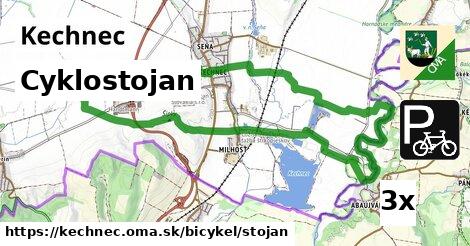 cyklostojan v Kechnec