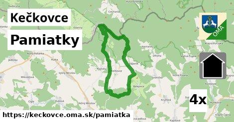 pamiatky v Kečkovce