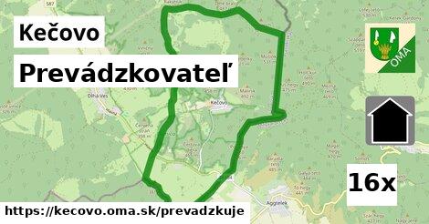 prevádzkovateľ v Kečovo