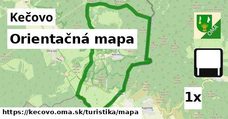 Orientačná mapa, Kečovo