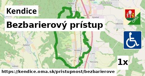 Bezbarierový prístup, Kendice