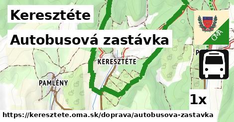 Autobusová zastávka, Keresztéte